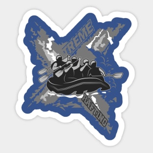 X Treme Rafting - Extreme - Cool Design Sticker